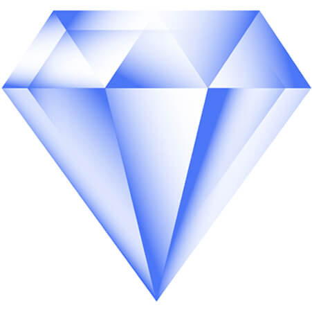 Icon Qualität Diamant Symbol
