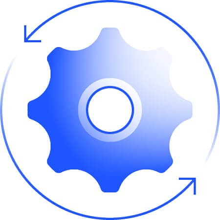 Icon Zahnrad Automatisierung